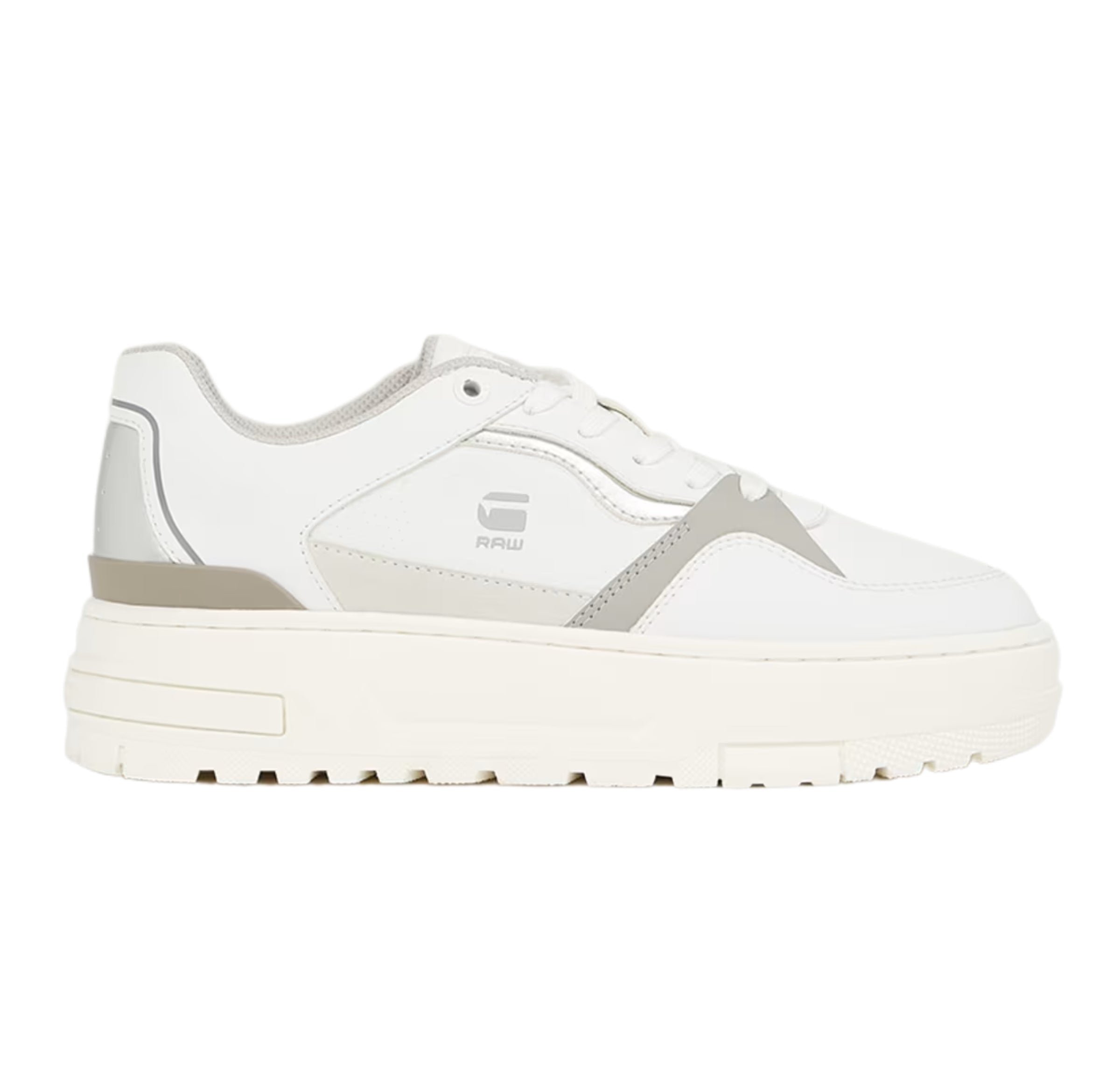 G-Star Sneaker Ladies Lhana Iii Lea White-Silver